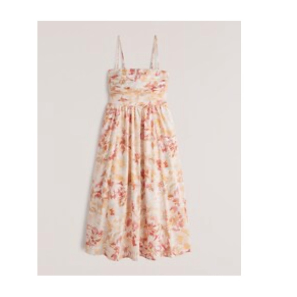 Abercrombie Strapless MIDI Dress